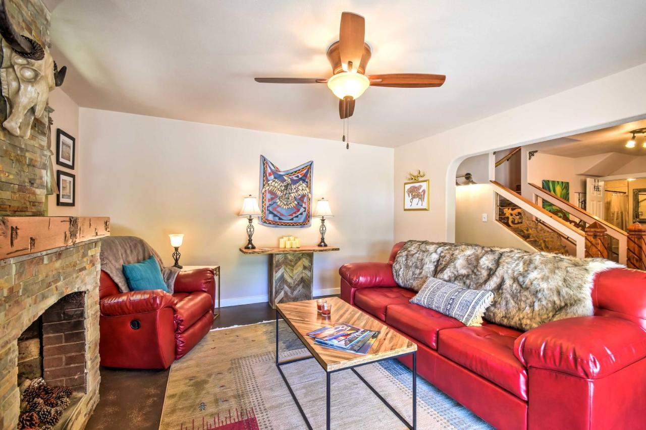 Cozy Home With Media Room Short Walk To Taos Plaza! Экстерьер фото